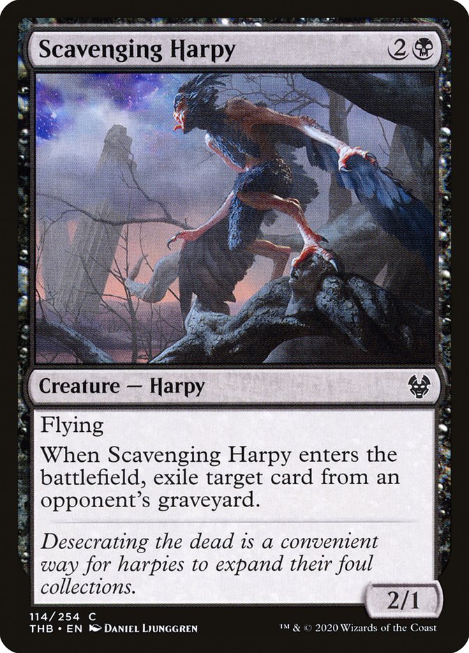 Scavenging Harpy 114/254 (Theros Beyond Death)  | Chromatic Games