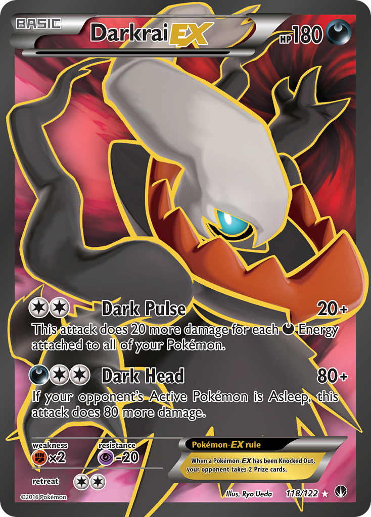 Darkrai EX (118/122) [XY: BREAKpoint] | Chromatic Games