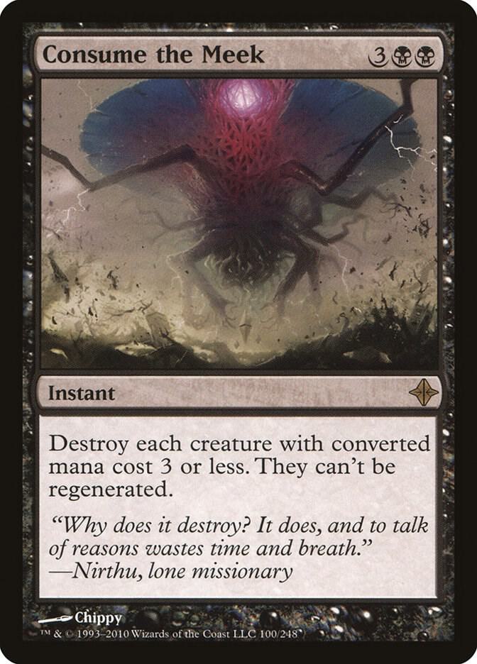 Consume the Meek 100/248 (Rise of the Eldrazi)  | Chromatic Games