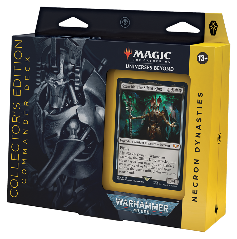 Warhammer 40,000 - Commander Deck (Necron Dynasties - Collector's Edition) | Chromatic Games