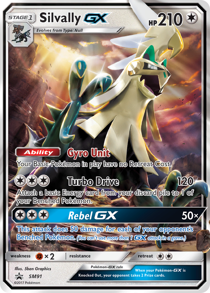 Silvally GX (SM91) [Sun & Moon: Black Star Promos] | Chromatic Games