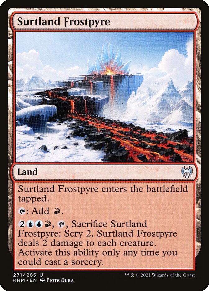 Surtland Frostpyre 271/285 (Kaldheim)  | Chromatic Games