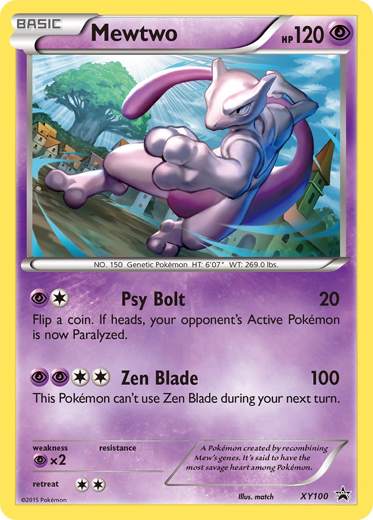 Mewtwo (XY100) [XY: Black Star Promos] | Chromatic Games