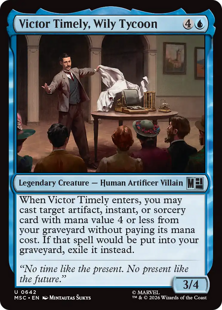 Victor Timely, Wily Tycoon [Marvel Super Heroes Commander] | Chromatic Games