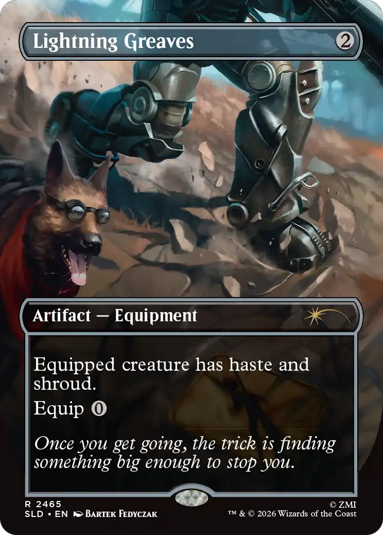 Lightning Greaves (2465) [Secret Lair Drop Series] | Chromatic Games