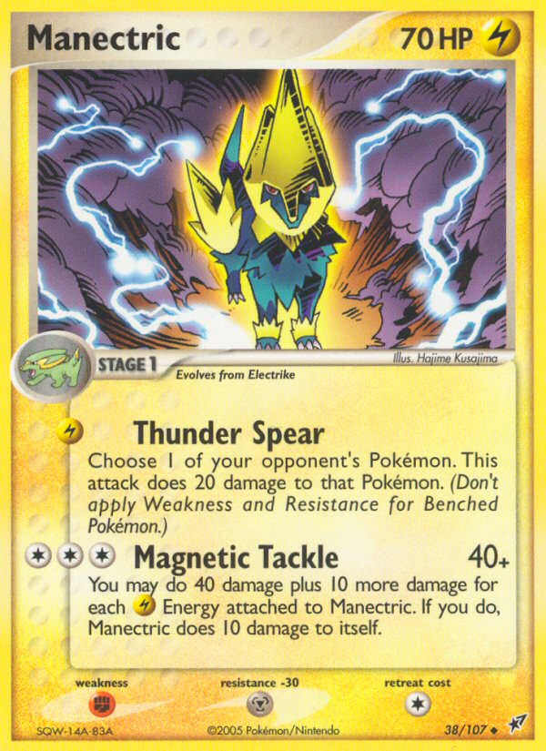 Manectric (38/107) [EX: Deoxys] | Chromatic Games