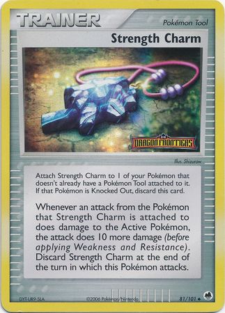 Strength Charm (81/101) (Stamped) [EX: Dragon Frontiers] | Chromatic Games