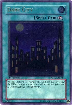 Dark City [POTD-EN048] Ultimate Rare | Chromatic Games