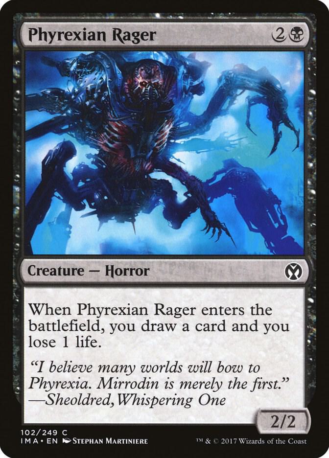 Phyrexian Rager 102/249 (Iconic Masters)  | Chromatic Games