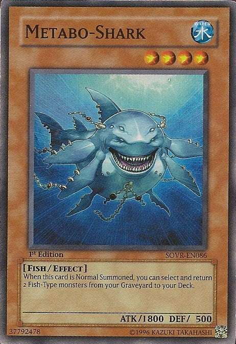 Metabo-Shark [SOVR-EN086] Super Rare | Chromatic Games