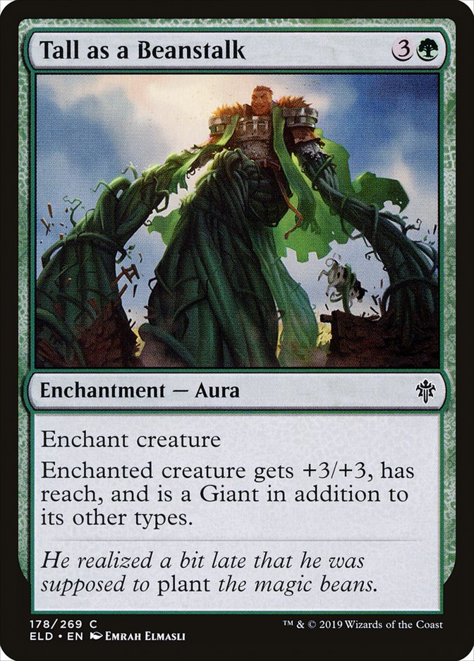 Tall as a Beanstalk 178 (Throne of Eldraine)  - Foil | Chromatic Games
