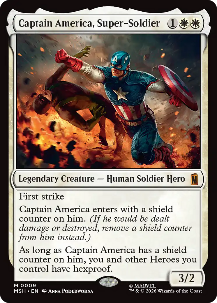 Captain America, Super-Soldier [Marvel Super Heroes] | Chromatic Games