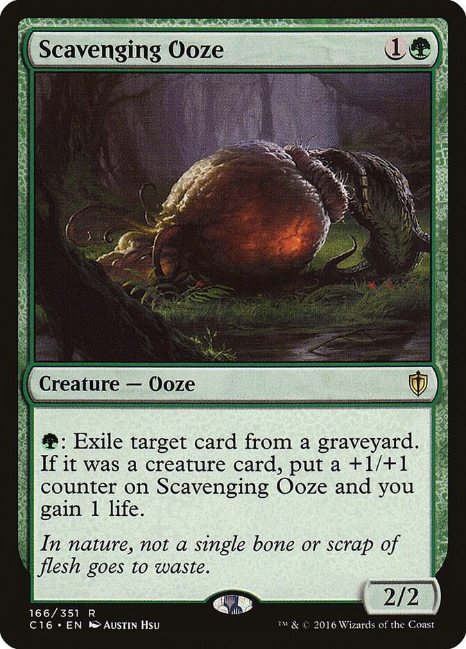 Scavenging Ooze 166/351 (Commander 2016)  | Chromatic Games