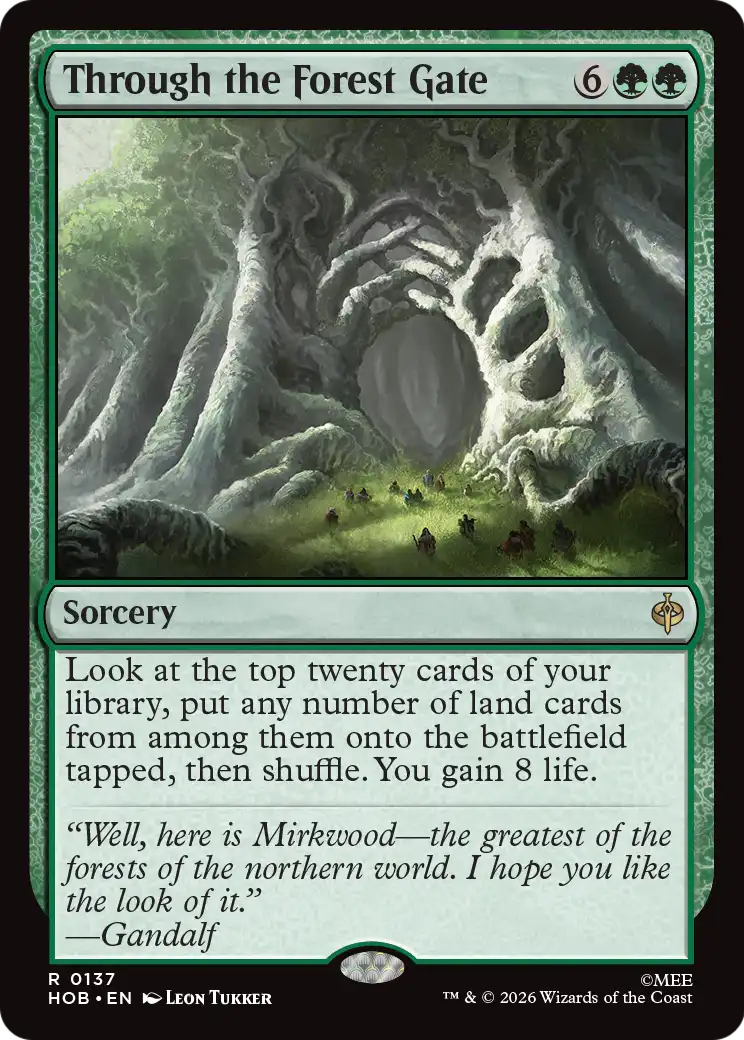 Through the Forest Gate [The Hobbit] | Chromatic Games