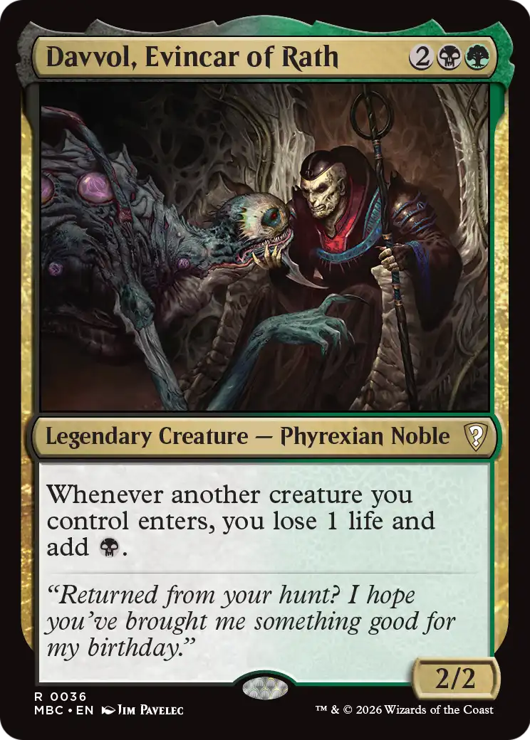 Davvol, Evincar of Rath [Mystery Booster: Commander Edition] | Chromatic Games