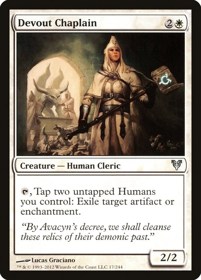 Devout Chaplain 17/244 (Avacyn Restored)  | Chromatic Games