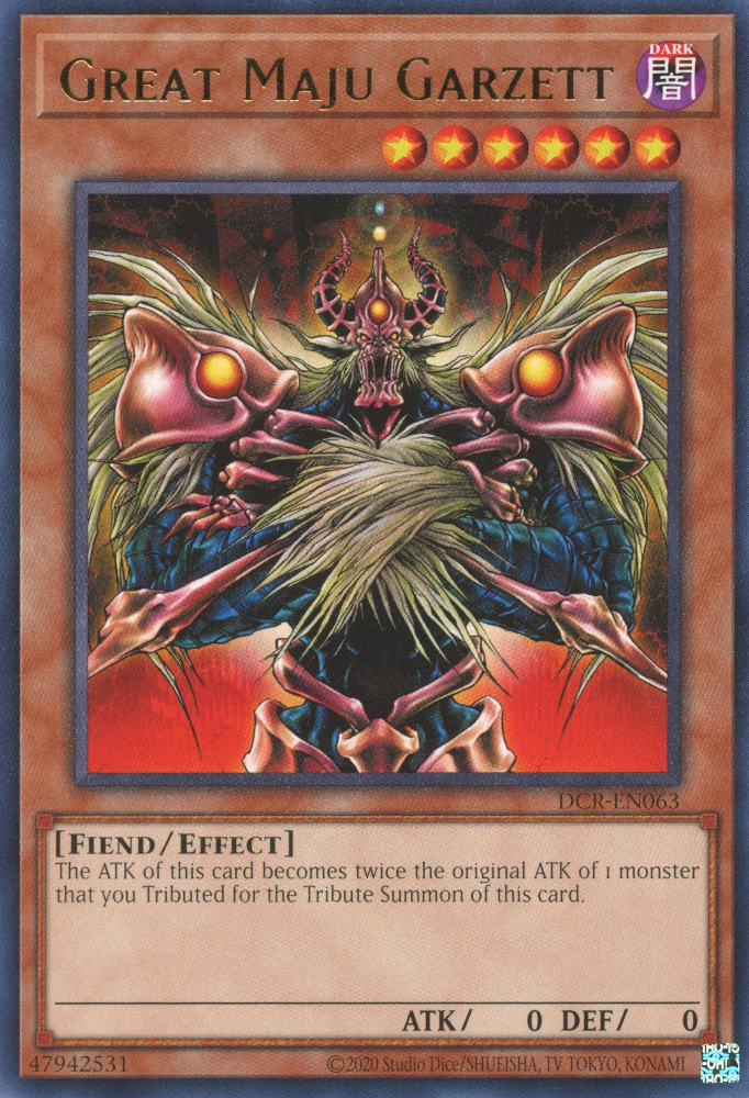 Great Maju Garzett [DCR-EN063] Rare | Chromatic Games