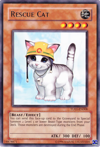 Rescue Cat [TU01-EN008] Rare | Chromatic Games