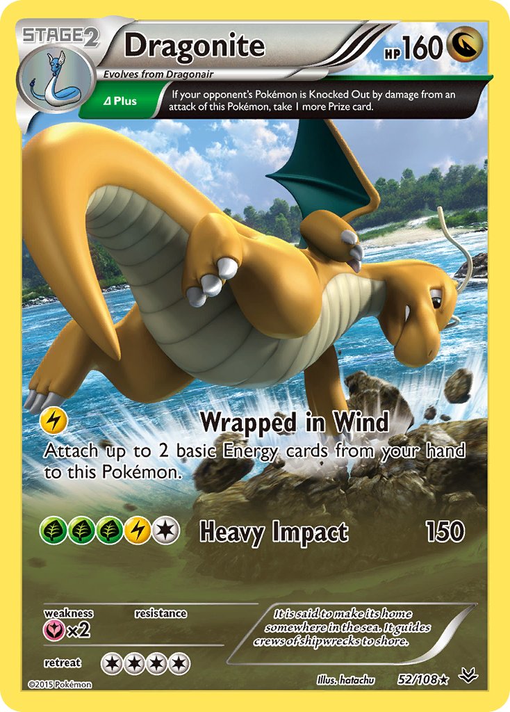 Dragonite (52/108) (Theme Deck Exclusive) [XY: Roaring Skies] | Chromatic Games