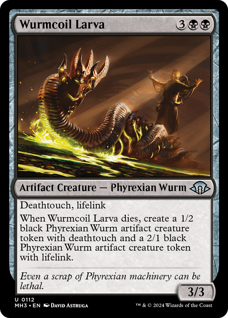 Wurmcoil Larva [Modern Horizons 3] | Chromatic Games