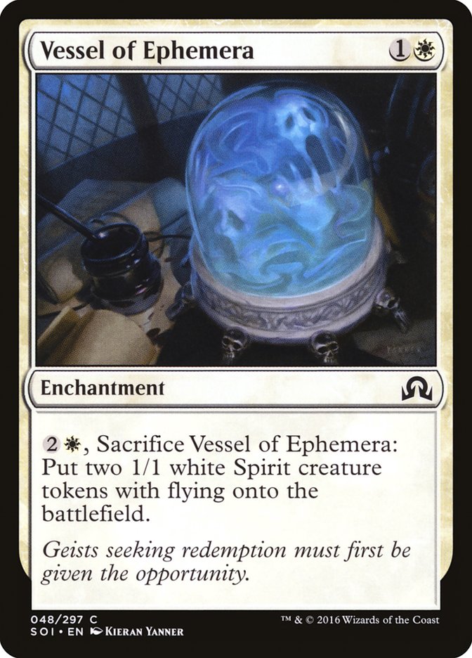 Vessel of Ephemera 48/297 (Shadows over Innistrad)  | Chromatic Games
