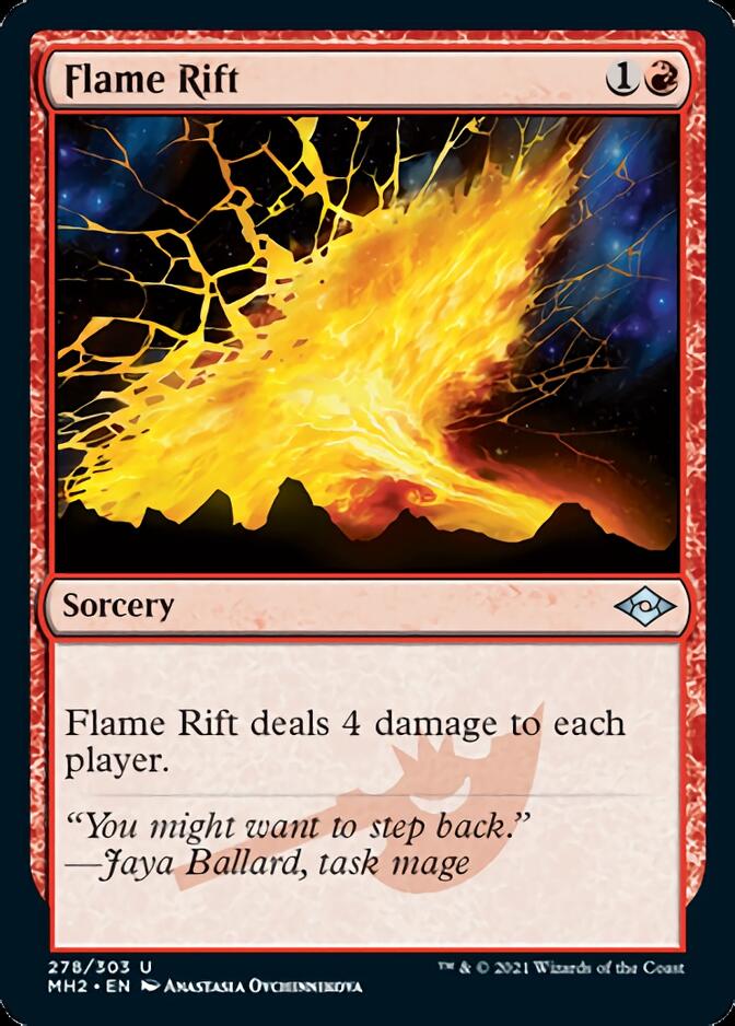 Flame Rift (Foil Etched) [Modern Horizons 2] | Chromatic Games