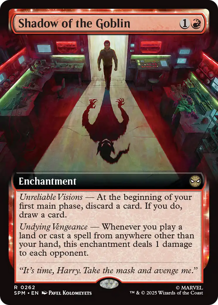 Shadow of the Goblin (Extended Art) [Marvel's Spider-Man] | Chromatic Games
