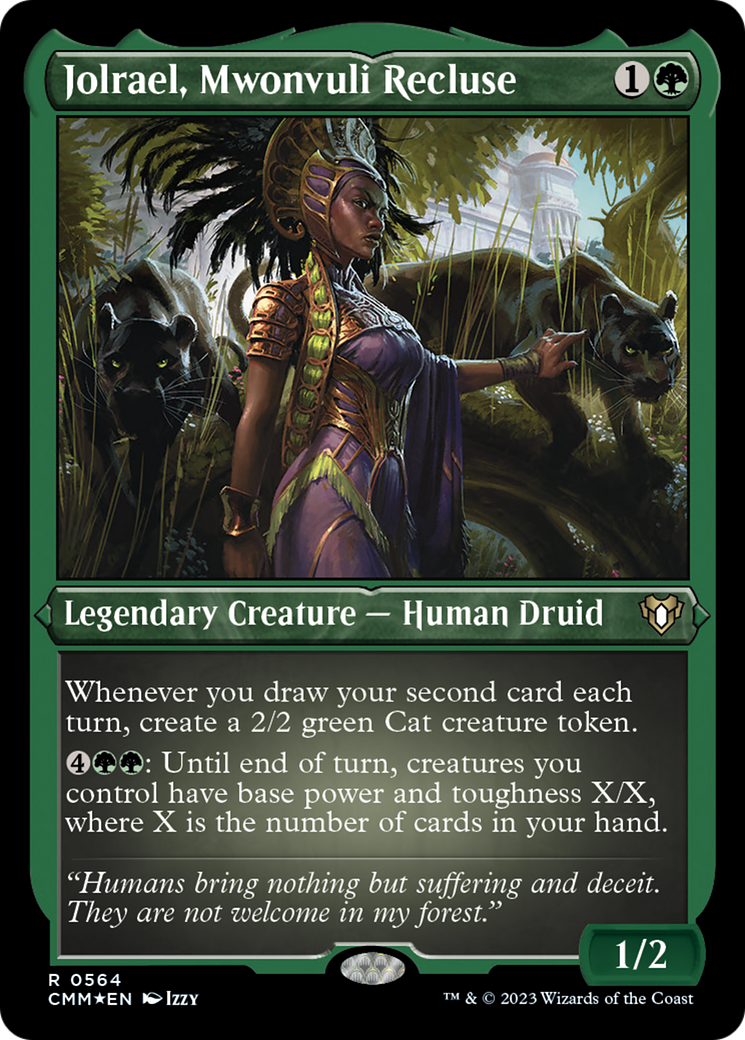 Jolrael, Mwonvuli Recluse (Foil Etched) [Commander Masters] | Chromatic Games