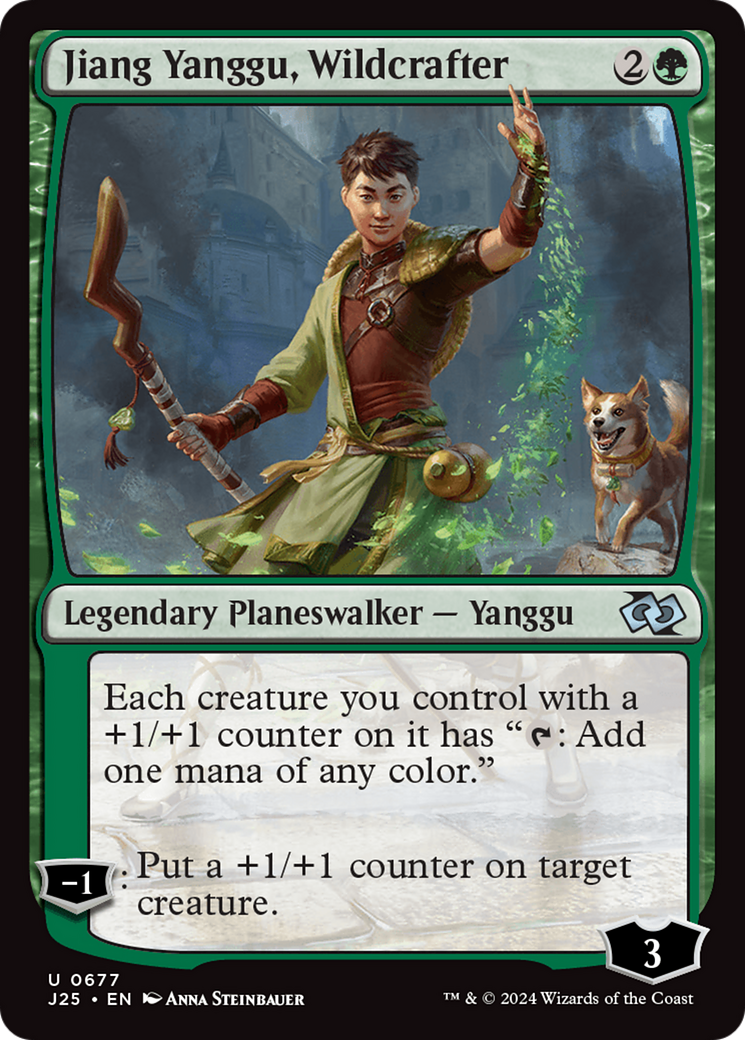 Jiang Yanggu, Wildcrafter [Foundations Jumpstart] | Chromatic Games