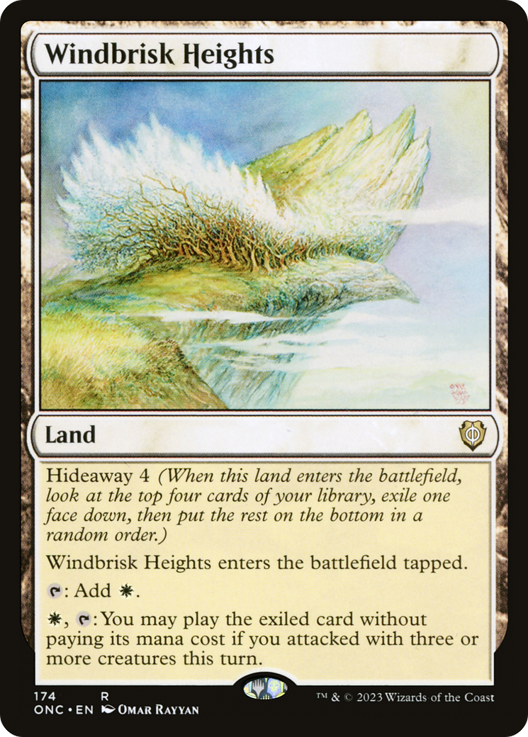 Windbrisk Heights [Phyrexia: All Will Be One Commander] | Chromatic Games