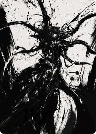 Tekuthal, Inquiry Dominus Art Card [Phyrexia: All Will Be One Art Series] | Chromatic Games
