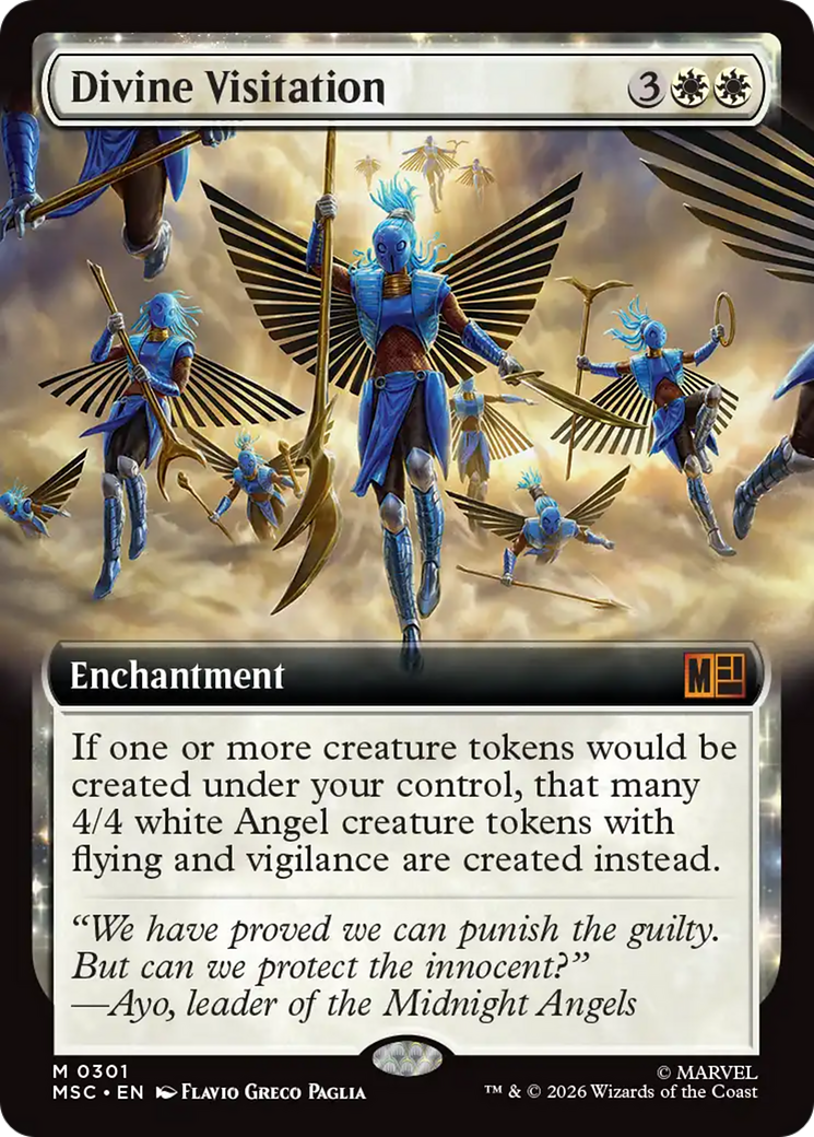 Divine Visitation (Extended Art) [Marvel Super Heroes Commander] | Chromatic Games