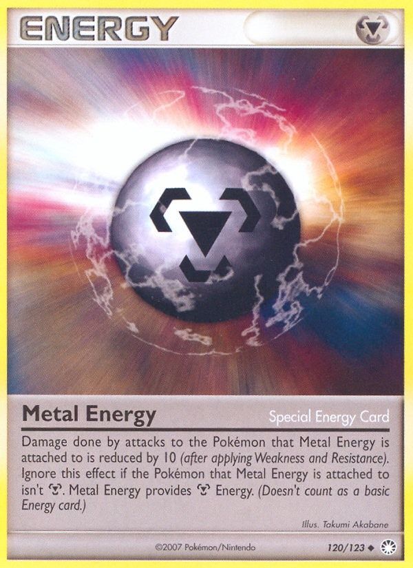 Metal Energy (120/123) [Diamond & Pearl: Mysterious Treasures] | Chromatic Games