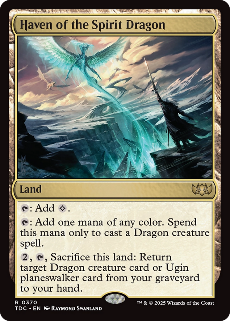 Haven of the Spirit Dragon [Tarkir: Dragonstorm Commander] | Chromatic Games