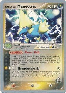 Team Aqua's Manectric (4/95) (Blaziken Tech - Chris Fulop) [World Championships 2004] | Chromatic Games