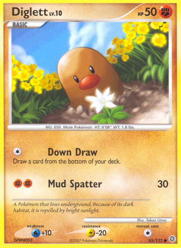 Diglett (85/132) [Diamond & Pearl: Secret Wonders] | Chromatic Games