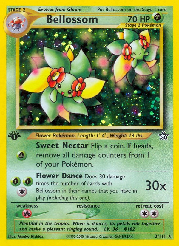 Bellossom (3/111) [Neo Genesis 1st Edition] | Chromatic Games