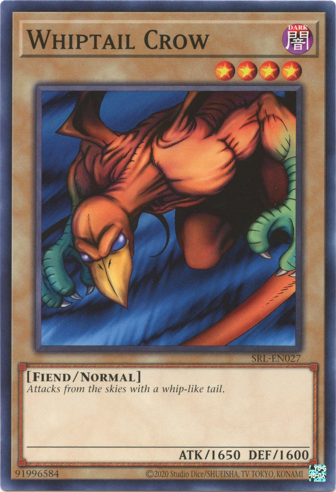Whiptail Crow (25th Anniversary) [SRL-EN027] Common | Chromatic Games