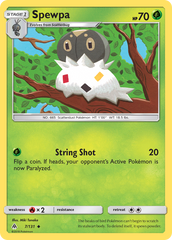 Spewpa (7/131) [Sun & Moon: Forbidden Light] | Chromatic Games