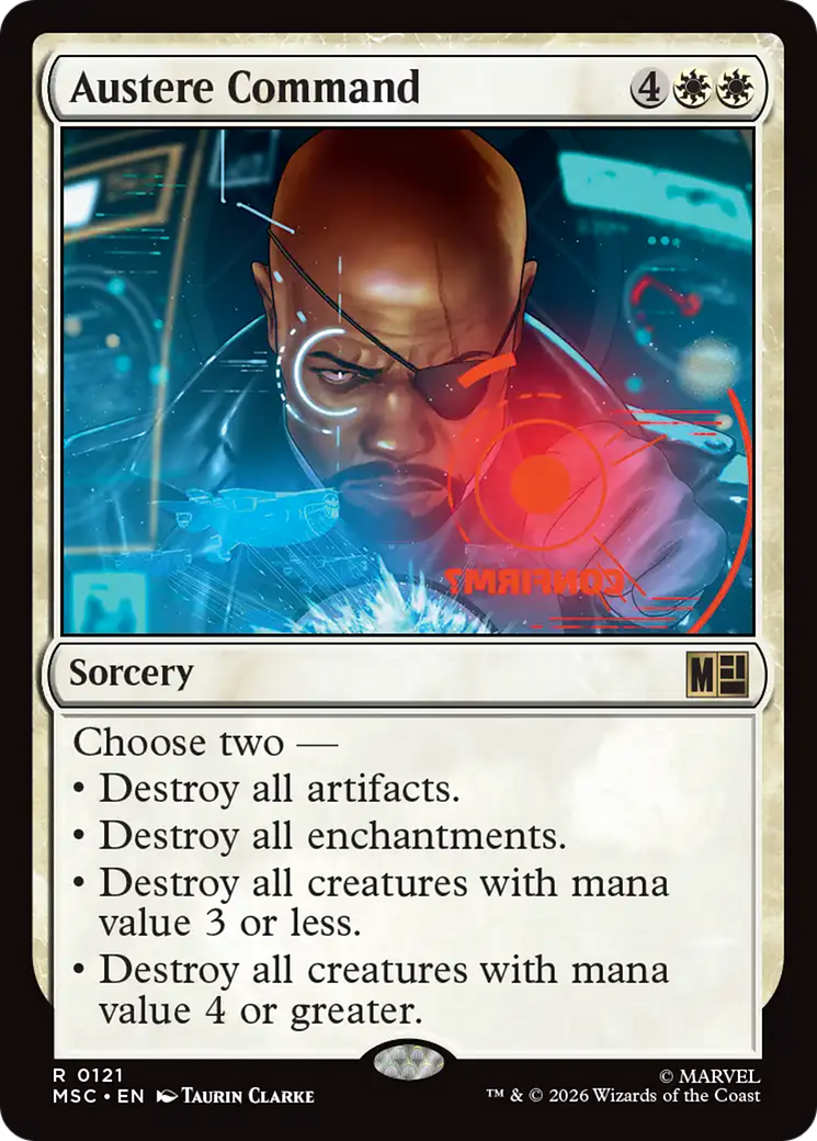 Austere Command [Marvel Super Heroes Commander] | Chromatic Games