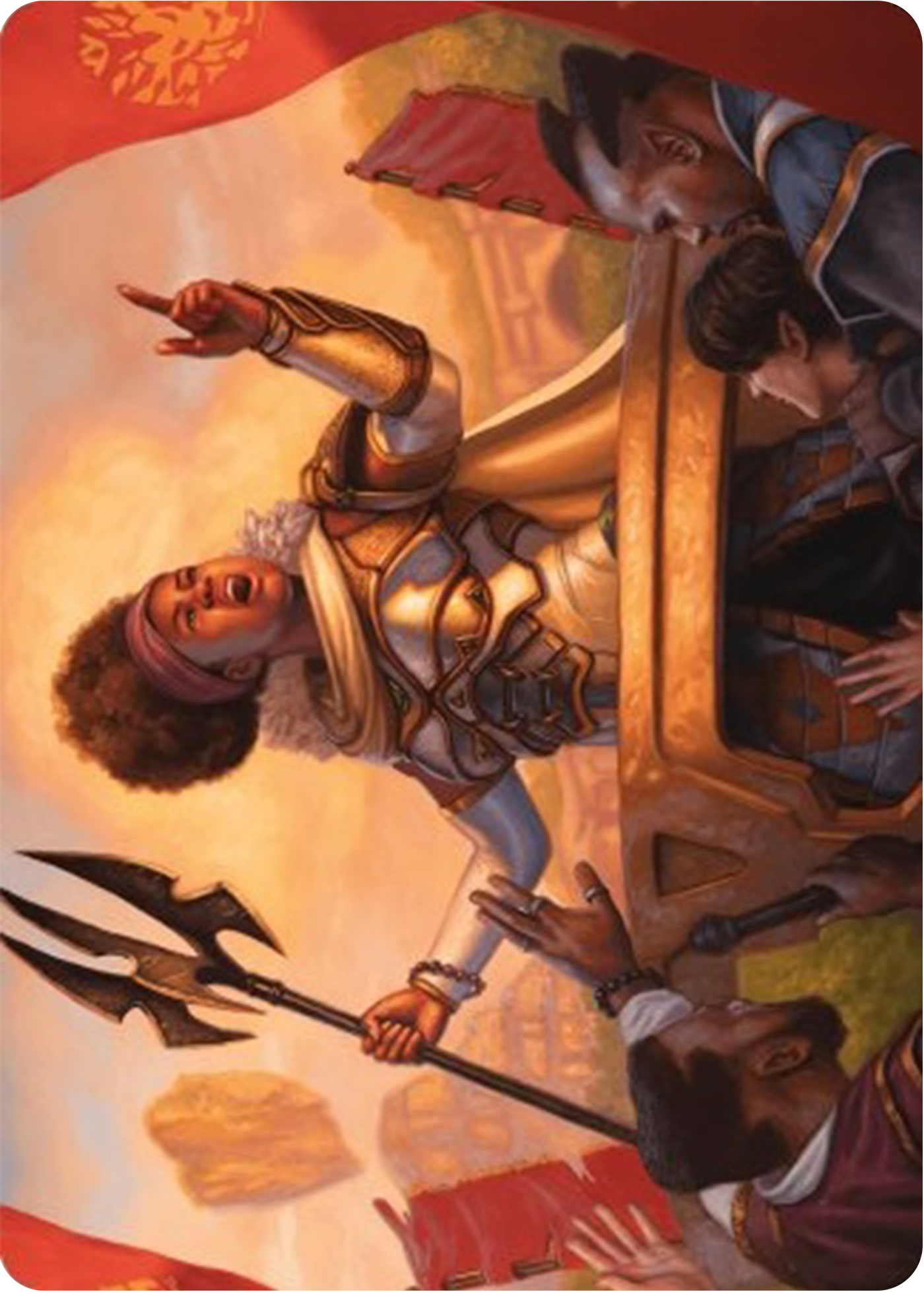 Recruiter of the Guard Art Card [Modern Horizons 3 Art Series] | Chromatic Games