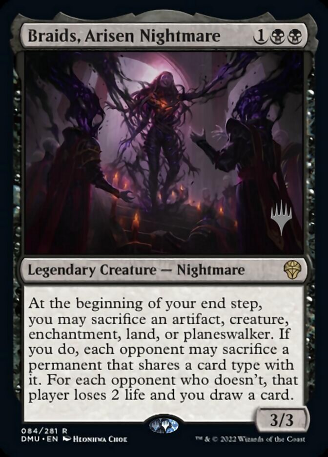 Braids, Arisen Nightmare (Promo Pack) [Dominaria United Promos] | Chromatic Games