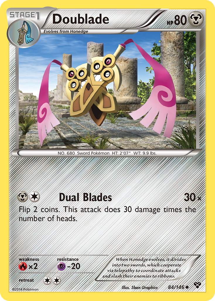 Doublade (84/146) [XY: Base Set] | Chromatic Games