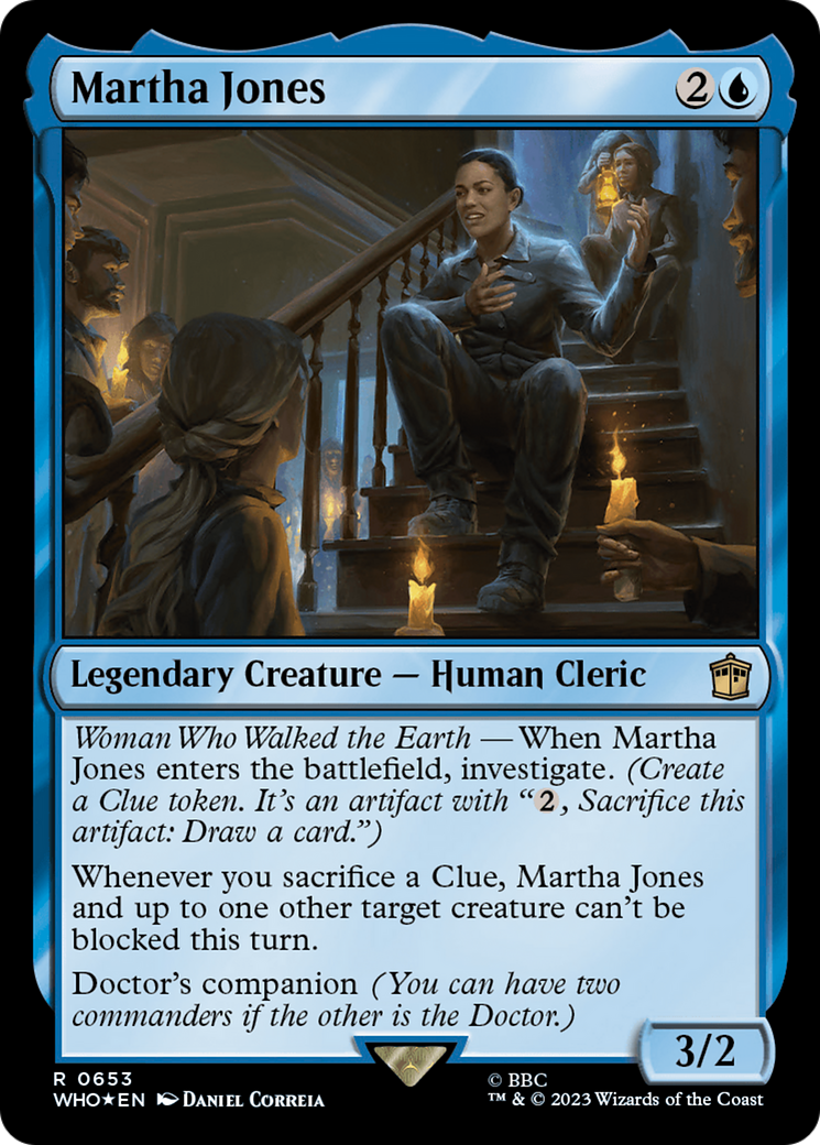 Martha Jones (Surge Foil) [Doctor Who] | Chromatic Games