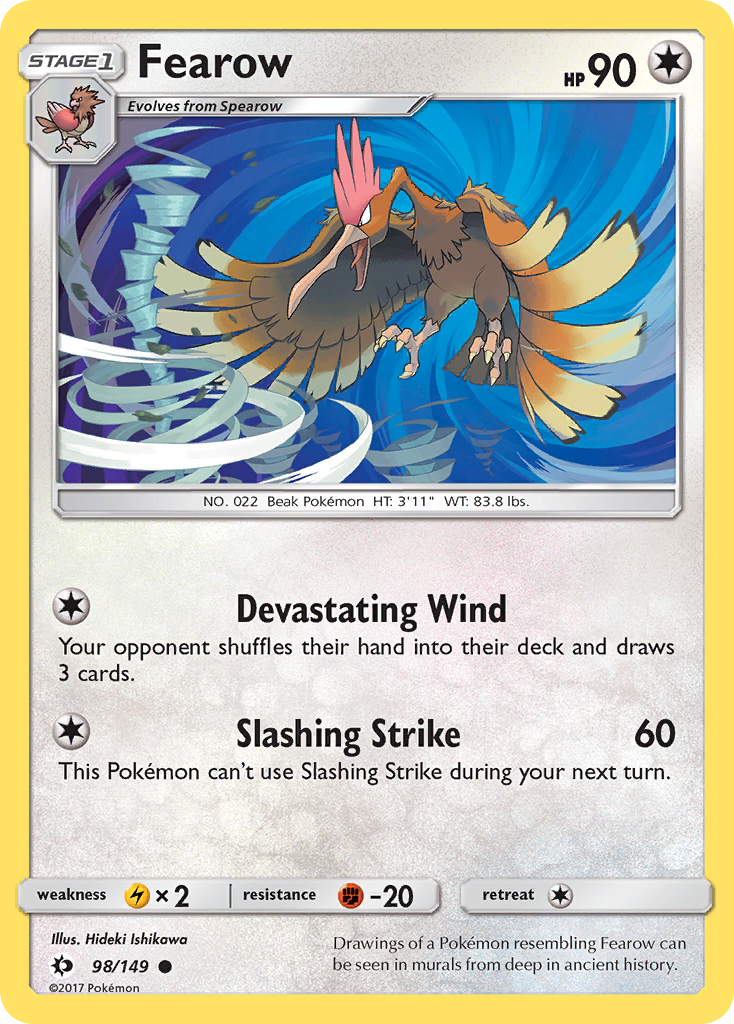 Fearow (98/149) [Sun & Moon: Base Set] | Chromatic Games