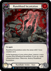 Runeblood Incantation (Red) [EVR107] (Everfest)  1st Edition Rainbow Foil | Chromatic Games