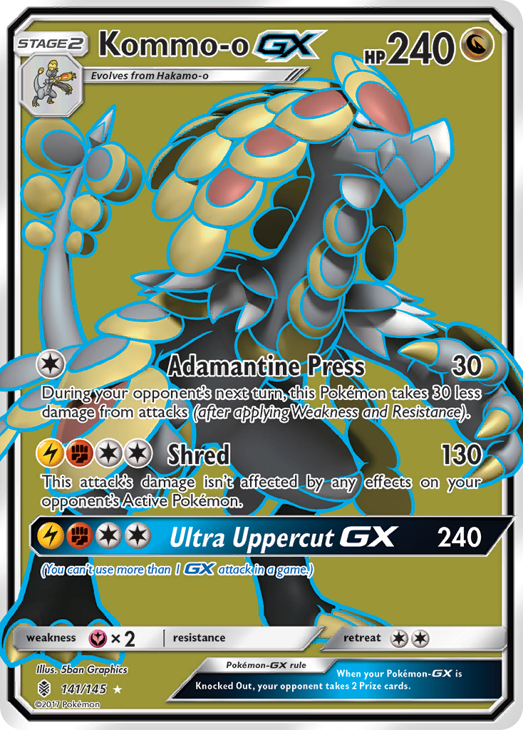 Kommo-o GX (141/145) [Sun & Moon: Guardians Rising] | Chromatic Games