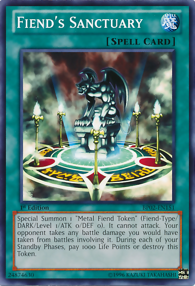 Fiend's Sanctuary [BP02-EN151] Common | Chromatic Games