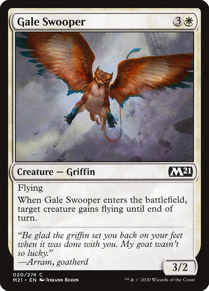 Gale Swooper 20 (Core Set 2021)  | Chromatic Games