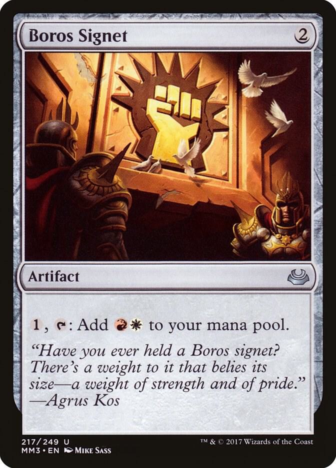 Boros Signet 217/249 (Modern Masters 2017)  | Chromatic Games